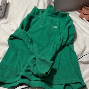 The North Face Women's Vibrant Green Fleece Sweater